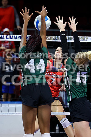 Maranatha Academy vs Ellinwood 2A State Volleyball Tournament