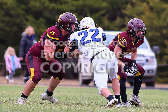 Victoria vs Wallace County 8MD2 Playoff Football Game