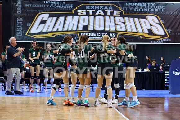 Maranatha Academy vs Valley Heights 2A State Volleyball Tournament