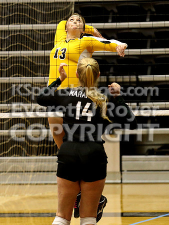 Garden Plain vs  Maranatha 2A Volleyball