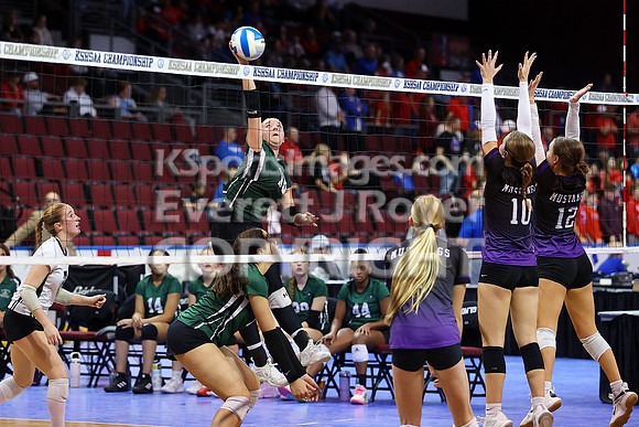 Maranatha Academy vs Valley Heights 2A State Volleyball Tournament