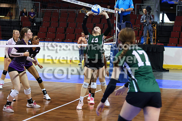 Maranatha Academy vs Valley Heights 2A State Volleyball Tournament