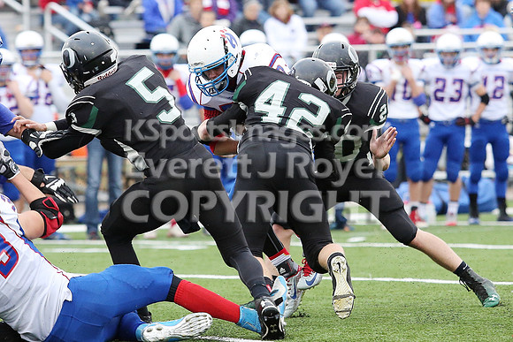 Central Plains Oilers vs. Hanover Wildcats  2014 Kansas 8 Man D1 Championship Game