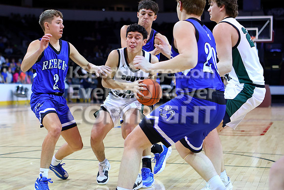South Central vs South Gray, SPIAA Basketball Tournament,  Dodge City