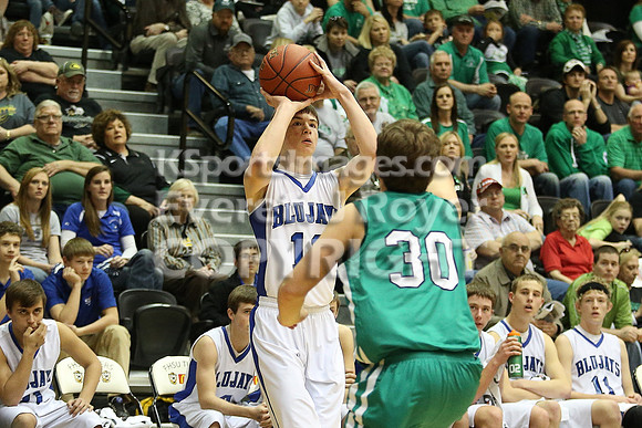 Beloit St. Johns Tipton - Northern Valley Kansas State 1A D2 Basketball