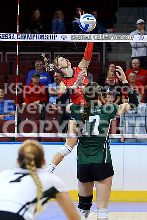 Maranatha Academy vs Ellinwood 2A State Volleyball Tournament