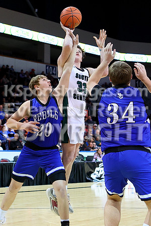 South Central vs South Gray, SPIAA Basketball Tournament,  Dodge City
