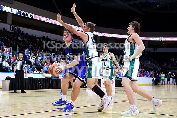South Central vs South Gray, SPIAA Basketball Tournament,  Dodge City