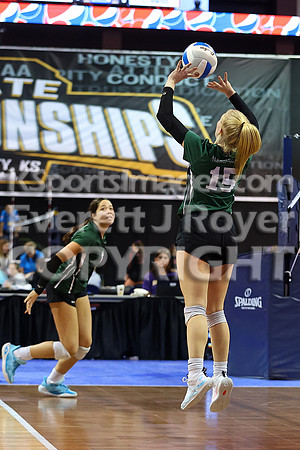 Maranatha Academy vs Valley Heights 2A State Volleyball Tournament