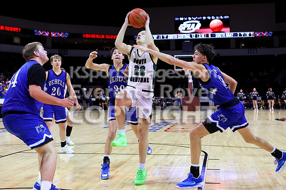 South Central vs South Gray, SPIAA Basketball Tournament,  Dodge City