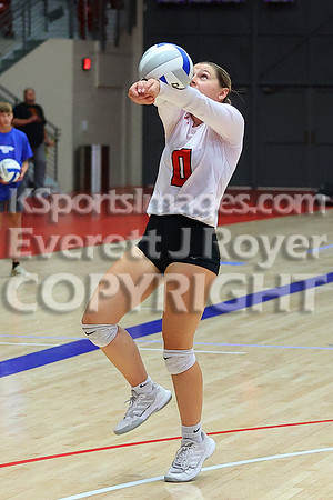 Hoisington vs Neodesha Pool Play at the 3A State Volleyball Tournament