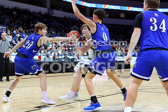 South Central vs South Gray, SPIAA Basketball Tournament,  Dodge City