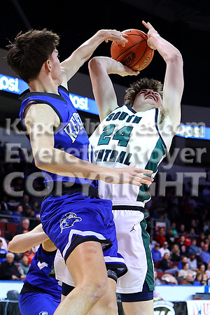 South Central vs South Gray, SPIAA Basketball Tournament,  Dodge City