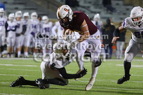 Hays High vs Valley Center 5A Football Playoff Game