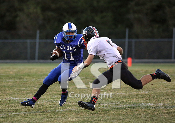 Smoky Valley vs. Lyons Football