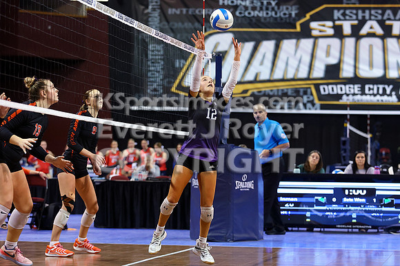 Valley Heights vs Inman 2A State Volleyball Tournament