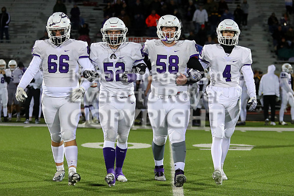 Hays High vs Valley Center 5A Football Playoff Game