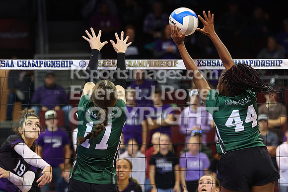 Maranatha Academy vs Valley Heights 2A State Volleyball Tournament