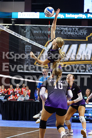 Valley Heights vs Inman 2A State Volleyball Tournament