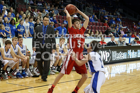 1AD2 Boys Third Place Game - Beloit St. John's Tipton vs Logan