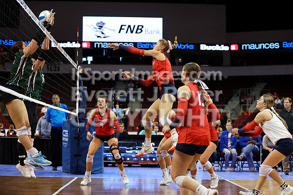Maranatha Academy vs Ellinwood 2A State Volleyball Tournament