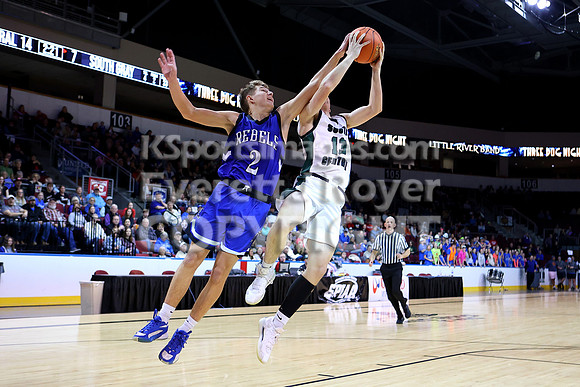 South Central vs South Gray, SPIAA Basketball Tournament,  Dodge City