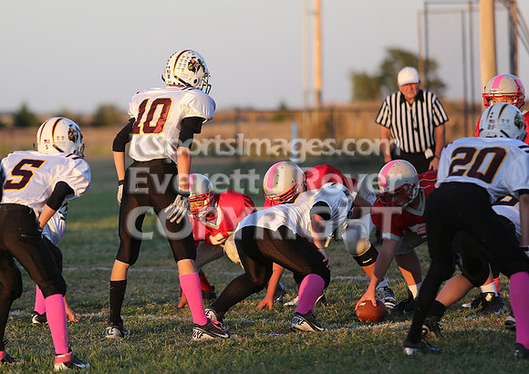 Victoria - Macksville Junior High Football Game