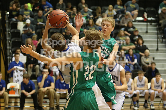 Beloit St. Johns Tipton - Northern Valley Kansas State 1A D2 Basketball