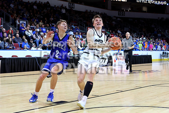 South Central vs South Gray, SPIAA Basketball Tournament,  Dodge City