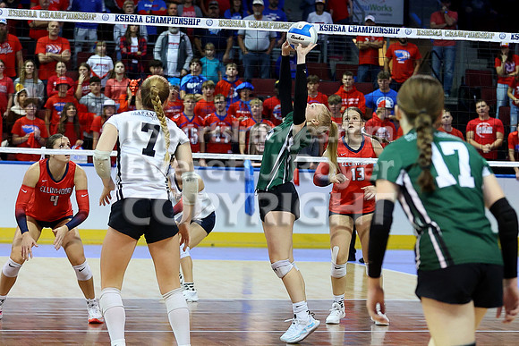 Maranatha Academy vs Ellinwood 2A State Volleyball Tournament