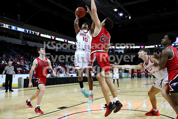 Dodge City vs Maize Boys Basketball