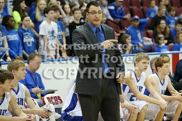 1AD2 Boys Third Place Game - Beloit St. John's Tipton vs Logan