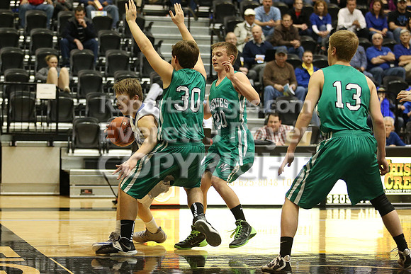 Beloit St. Johns Tipton - Northern Valley Kansas State 1A D2 Basketball