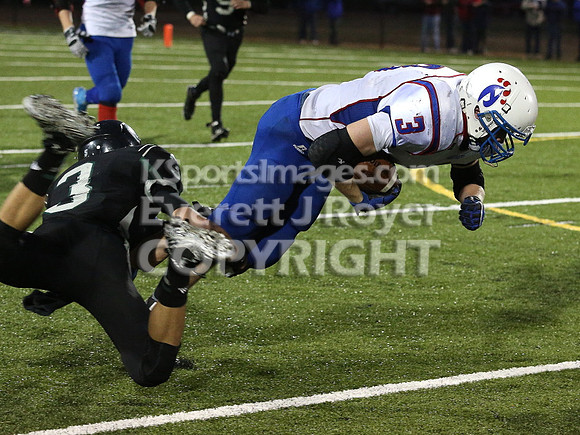Central Plains Oilers vs. Hanover Wildcats  2014 Kansas 8 Man D1 Championship Game