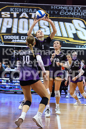Maranatha Academy vs Valley Heights 2A State Volleyball Tournament