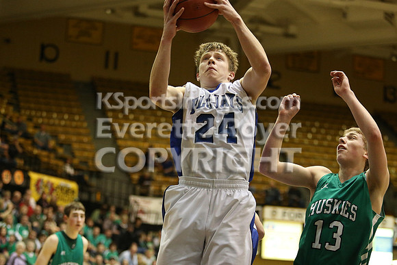Beloit St. Johns Tipton - Northern Valley Kansas State 1A D2 Basketball