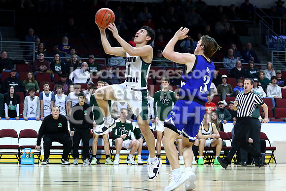 South Central vs South Gray, SPIAA Basketball Tournament,  Dodge City