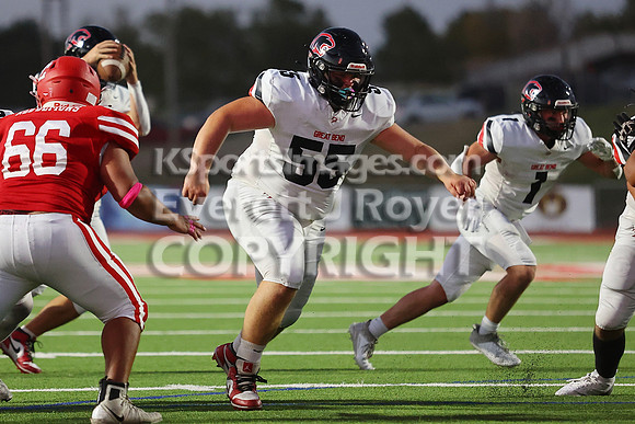 Great Bend vs Dodge City  Football