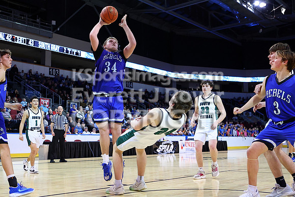 South Central vs South Gray, SPIAA Basketball Tournament,  Dodge City