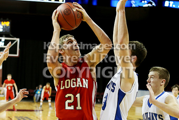 1AD2 Boys Third Place Game - Beloit St. John's Tipton vs Logan