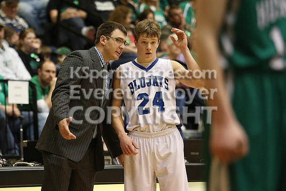 Beloit St. Johns Tipton - Northern Valley Kansas State 1A D2 Basketball