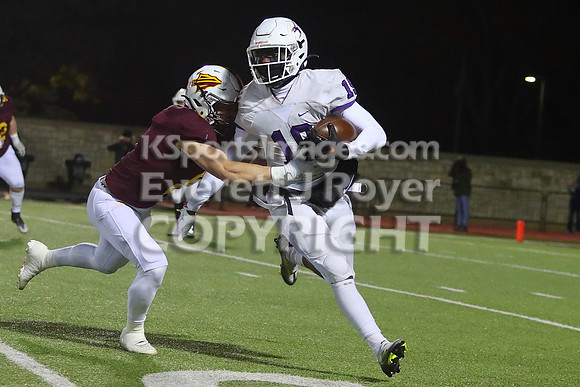 Hays High vs Valley Center 5A Football Playoff Game