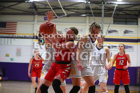 Trego County vs Hoxie 2A Girls Basketball