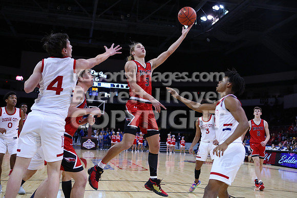 Dodge City vs Maize Boys Basketball