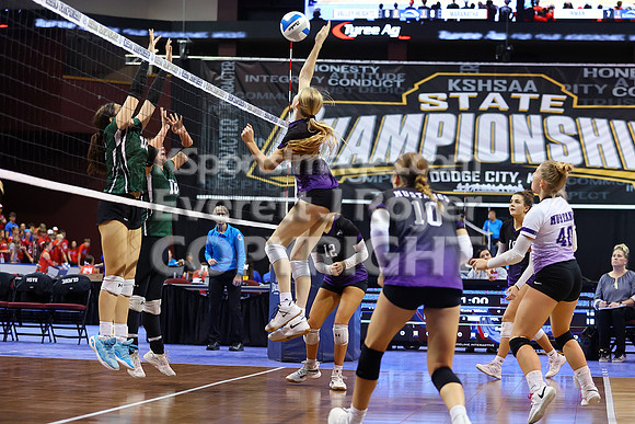 Maranatha Academy vs Valley Heights 2A State Volleyball Tournament