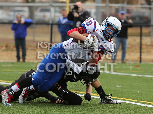 Central Plains Oilers vs. Hanover Wildcats  2014 Kansas 8 Man D1 Championship Game