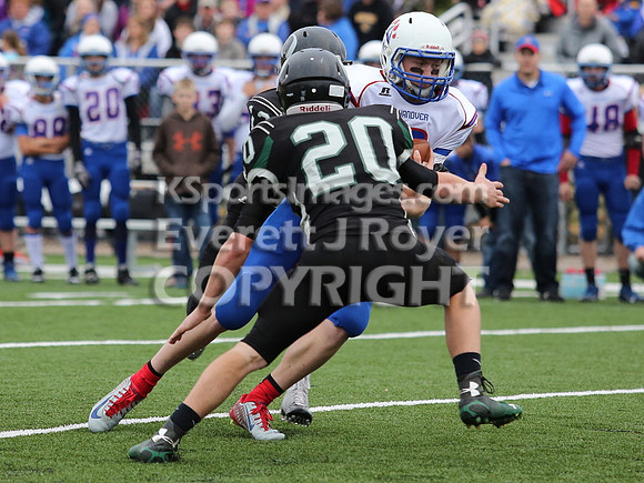 Central Plains Oilers vs. Hanover Wildcats  2014 Kansas 8 Man D1 Championship Game