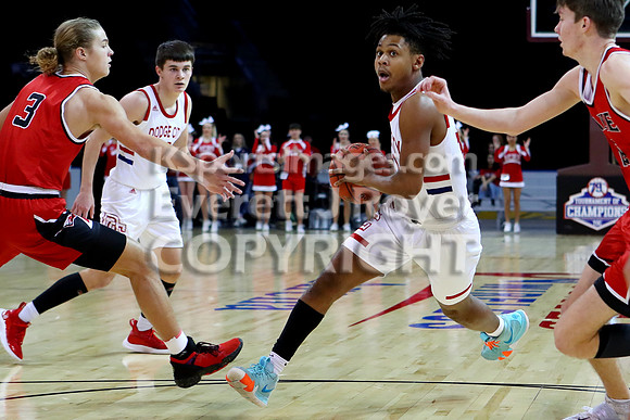 Dodge City vs Maize Boys Basketball