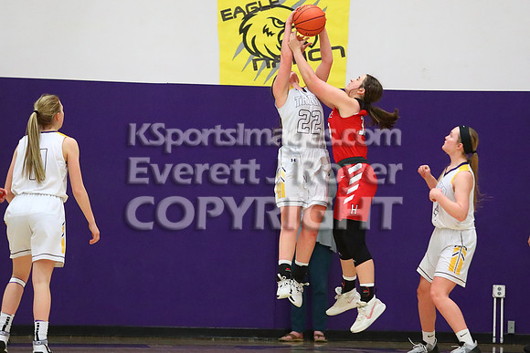 Trego County vs Hoxie 2A Girls Basketball