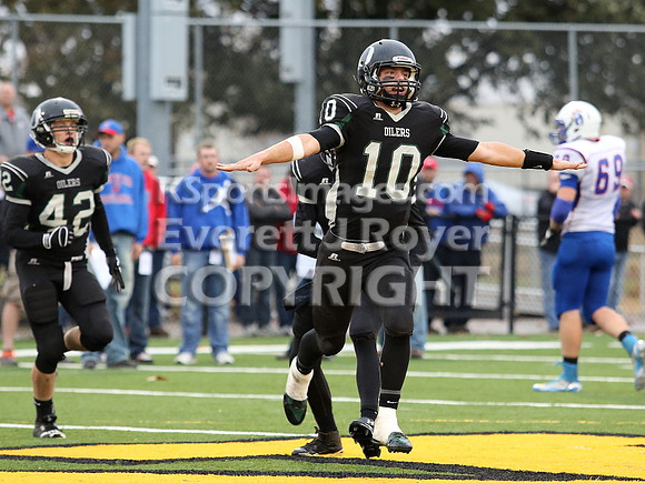 Central Plains Oilers vs. Hanover Wildcats  2014 Kansas 8 Man D1 Championship Game
